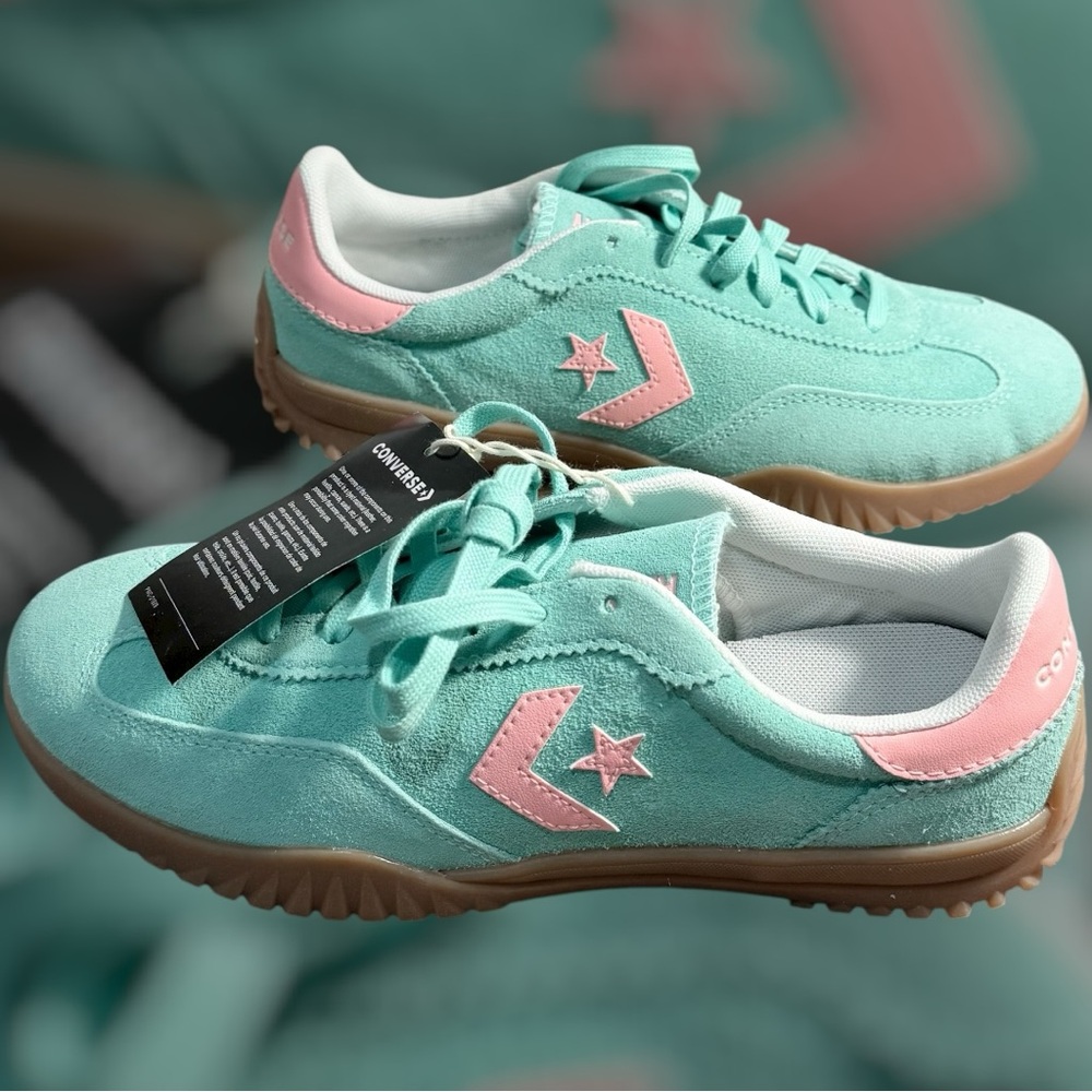 Converse Run Star Trainer Light Aqua Spark Jellyfish Womens Size 7.5